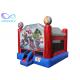 Customized 4*4 Inflatable Jump Bouncy Castle House With Logo