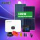 Monocrystalline Solar Panel Grid Tie System With LCD Display For Net Metering 1kW-100kW Output