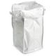 White Duffle Top Bulk Bag 1500kg dust proof for Chemicals