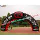 Colorful rip-stop nylon material Promotional Inflatable Archway