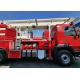 2100nm 1080rpm Aerial Ladder Fire Vehicle with Fire Monitor Flowing 4800L/Min