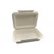 9×6”825ml Pulp Biodegradable Takeout Containers