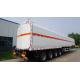4 axles semi trailer tankers with 60,000 Liter capacity and four company compartment tank trailer