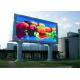 Waterproof Fixed P10 Outdoor LED Advertising Billboards For Railways / Airports