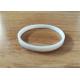 White PTFE Flat Washer Rectangular O Ring For Machinery Radiation Resistance