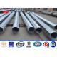 20M 20KN Afrian Anchor Bolt Type Steel Transmission Pole With 2.5mm - 30mm Bare Thickness
