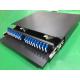 Sliding 1.5U 72 Core ODF Patch Panel With LC Quad Adapter