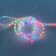 Synchronous RGB color changing high quality Christmas 50M roll decorating LED rope light CE ROHS with 4 function effect