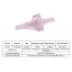 Urinary Catheters A Way Silicone Plastic Duckbill Drain Medical Check Valve
