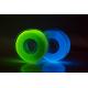 Green ABS 3D Printer Filament Color Change 1.75mm Diameter Glow In The Dark