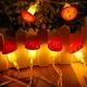 Battery Powered LED and USB Silver Wire Mushroom Fairy String Lights for Bedroom Indoor Wedding Dorm Garden Wedding Part