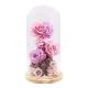 Custom Hreat Eternal Flower In Glass Wedding Decoration For Christmas Brithday