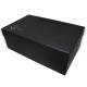 High End Black Two Piece Gift Box , Decorative Cardboard Boxes For Gifts