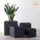 Indoor Planter Pots Clay Flower Pots Garden Planters Square Pot Planter Set Modern Plant Pots