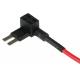 Micro2 Micro II ATA Add A Circuit 32V 15A In-line Car Truck Mini Auto Fuse Holder UL1015 16AWG Red With Fuse Adapter
