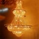 Large round crystal chandelier Gold Color For Hotel Project Lighting (WH-CY-16)