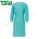 Dark Green Blood Proof Lightweight Disposable Nonwoven Surgical Gown