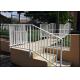Lightweight Powder Coated Aluminum Safety Railing for Decks Stairs Balconies