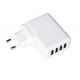 Four Mini USB AC chargers adapter for iphone / Mobile phone / MP3 / GPS--C11