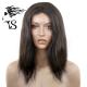 Women Relaxed Straight Human Hair Lace Front Wigs 100% Virgin Remy No Shedding