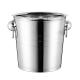 3L Cookware stainless steel champagne bucket ice bucket multi-purpose water bucket wine cooler