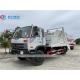 LHD 10m3 Swing Arm Skip Loader Garbage Truck