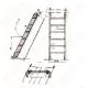 Aluminium Inclined Ladder