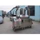 Electric Deep Fryer Snack Food Production Line 300kg Per Hour For Bugles Snacks