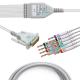 SCHILLER Patient Monitors 10 Lead ECG Cable Banana 4.0mm IEC OEM ODM ECG EKG Cable