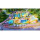 Outdoor Amusement Giant Inflatable Land Water Park Hand Printing