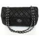 Wholesale Price Black Quilted Chain Flap Trendy Lady Handbag Shoulder Bag #2780