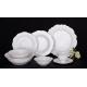white new bone china dinner plate/12/20/30pieces dinnerware sets with gif box/CHINA, PORCELAIN from guangxi