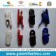 High Quality Colored Fashionable Alligator Plastic Badge Clip Fasteners