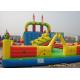 Outdoor Playground Inflatable Amusement Park With 0.55mm PVC Tarpaulin