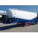 TITAN vehicle 3 axle 70 ton capacity bulk cement truck with fixed compressor
