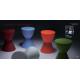 modern colorful plastic club Aha stool furniture