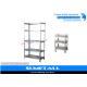 Boltless Rivet Stainless Steel Storage Racks 5 Shelf Wire Rack For Garage Storage