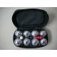 boule set - Petanque Lawn Bowling France Accuracy Game Family Sports garden games