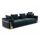 Luxury Solid Wood Frame Matte Fabric Living Room Sofa For Home Furniture