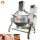 200kg per batch Stainless Steel Jacket Cooking Kettle for Commercial Food Cooking