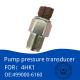 DENSO 499000-6160 Pump Pressure Transducer Sensor 4HK1 6HK1 Isuzu Engine Parts
