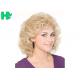 Synthetic Heat Resistant Wigs Hair Short Wave Blonde Synthetic Wigs