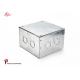 Steel Electrical Conduit Square Junction Box,Metal Enclosure Outdoor box Electrical Boxes And Covers