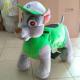 Hansel amusement park plush electric ride on kids safari animal for sale