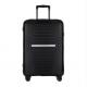 Lightweight Black PP 3pieces Business Travel Suitcase
