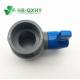 11/4 UV Protection Grey Plastic Single Union Ball Valve for Industrial Applications