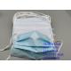 Hypoallergenic Surgical Disposable Mask , Lint Free Disposable 3 Ply Face Mask
