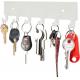 6-Hook Metal Key Holder for Wall Mounting Perfect for Organizing Keys in Hallways