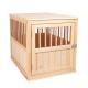 Portable Insulated Wooden Pet House Crate Outdoor Easy Assembled
