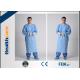 Lightweight Disposable Surgical Gowns With Knitted Cuff Blood Resistence 130x150 Sterile Coat